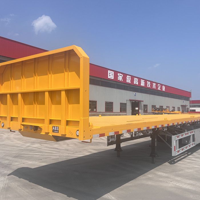 Lowbed equipment trailer alternate angle
