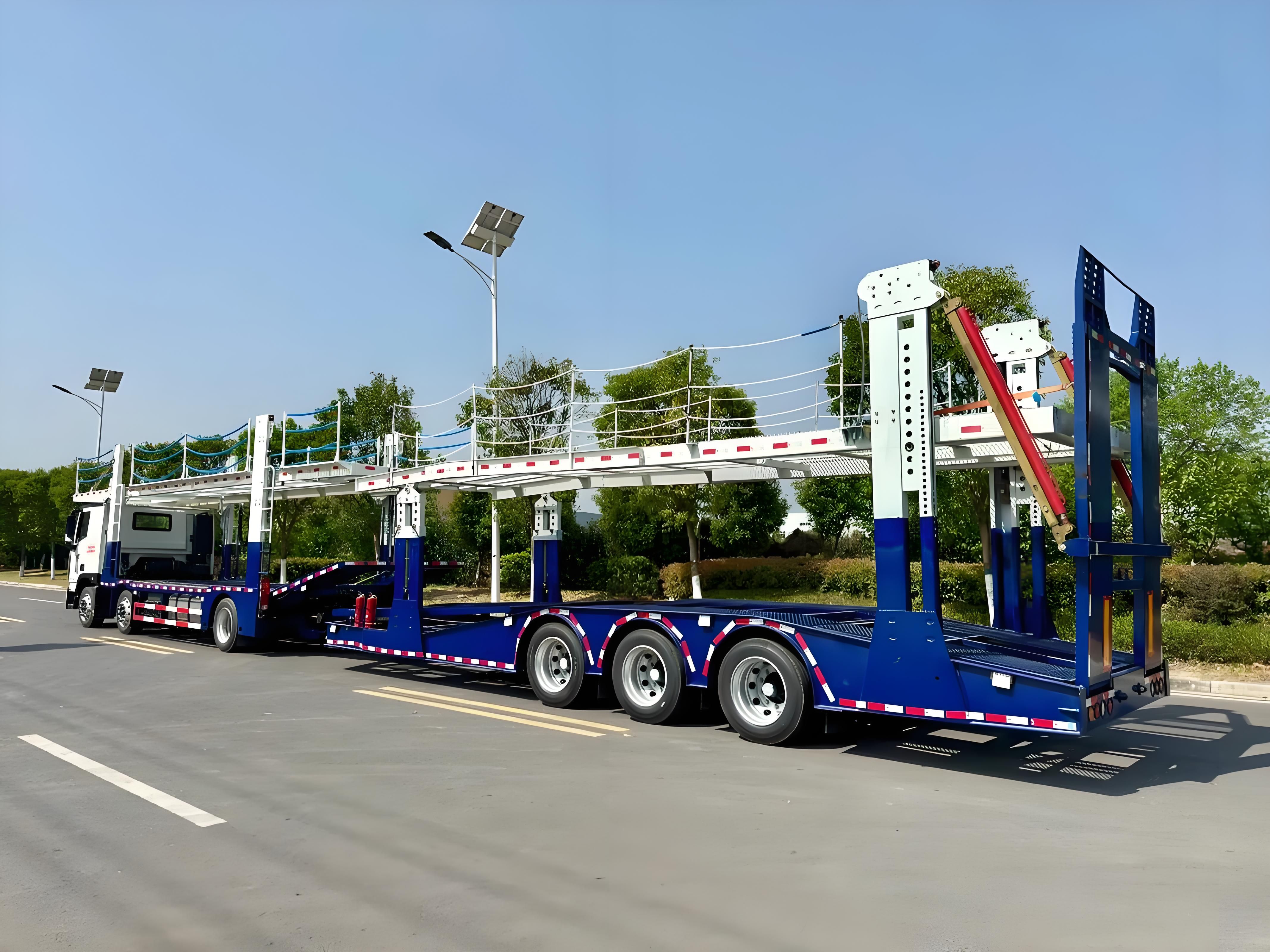 Multi-level car carrier trailer main image