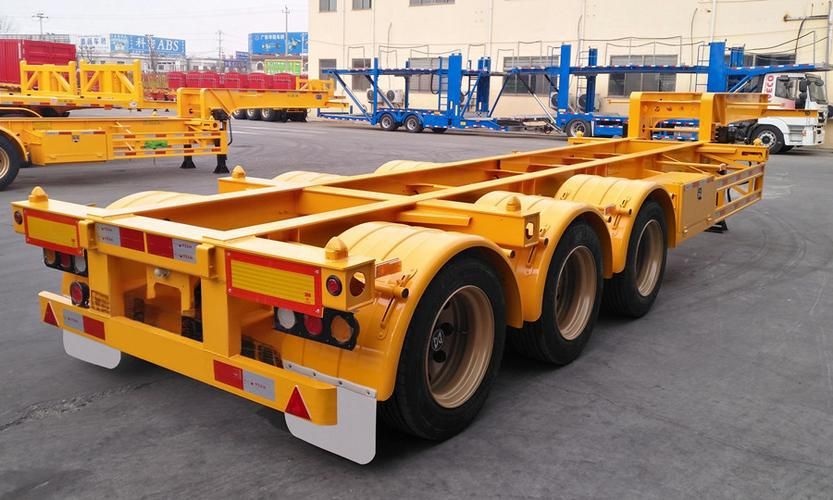 Skeletal container chassis trailer main image
