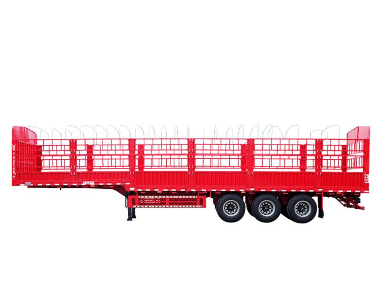 Stake semi-trailer image