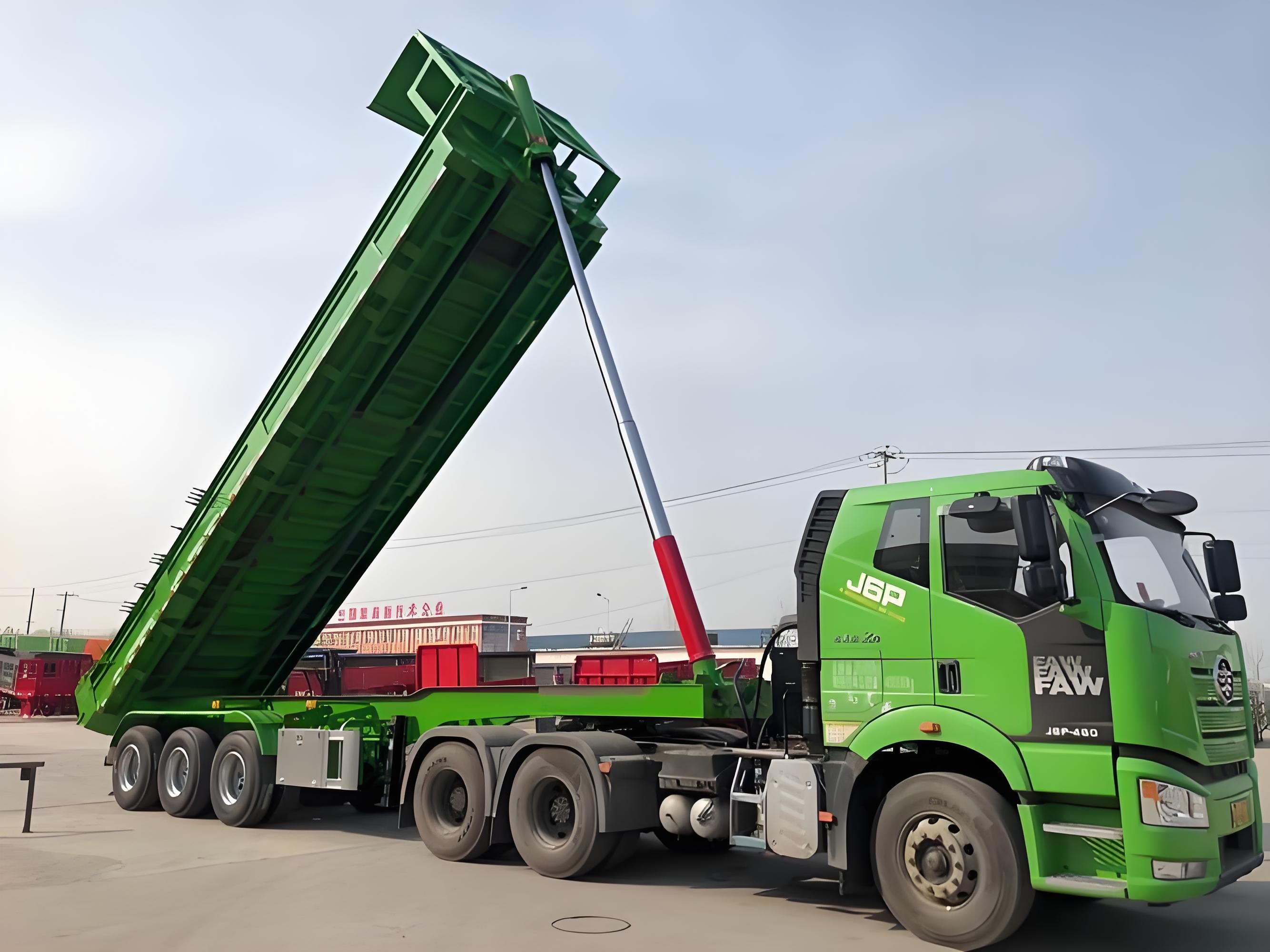 Universal rear tipping semi-trailer main image